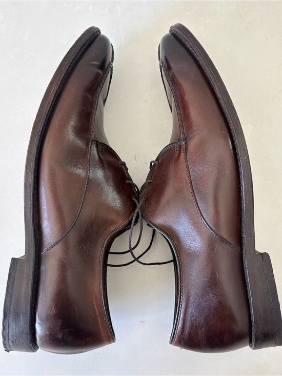 Allen Edmonds Parkway Brown Leather Split Toe Derby Dress Shoes Mens Size 10.5 D main image 7